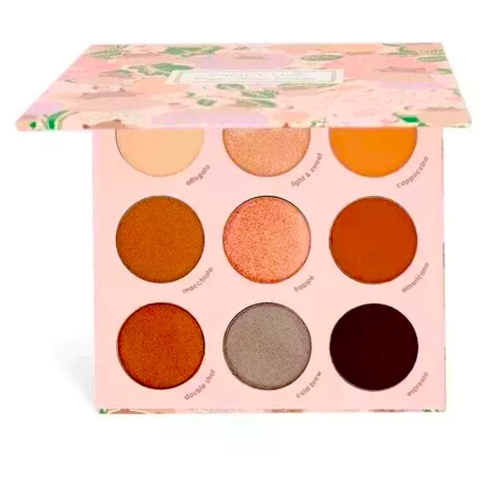 Winky Lux Latte Kitten Eyeshadow Palette  9 Coffee Inspired Shades NIB